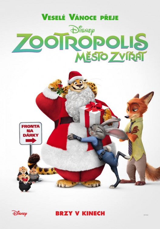 1000 piece jigsaw puzzle for the movie poster: Zootopia (2016) ver6