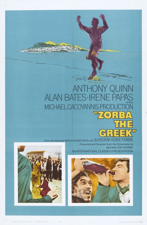 1000 piece jigsaw puzzle for the movie poster: Zorba the Greek (1964)